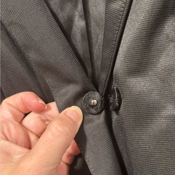 VERTIGO PARIS Avant Garde Origami Dresscoat Overcoat trench coat sz M - Picture 6 of 9